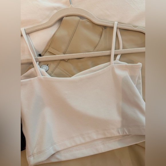 Susana Monaco Crop Top White - Picture 5 of 5